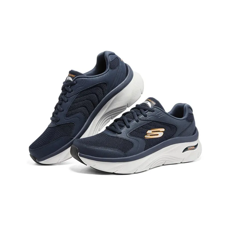 Skechers Arch Fit Dlux 'Navy Orange'-2