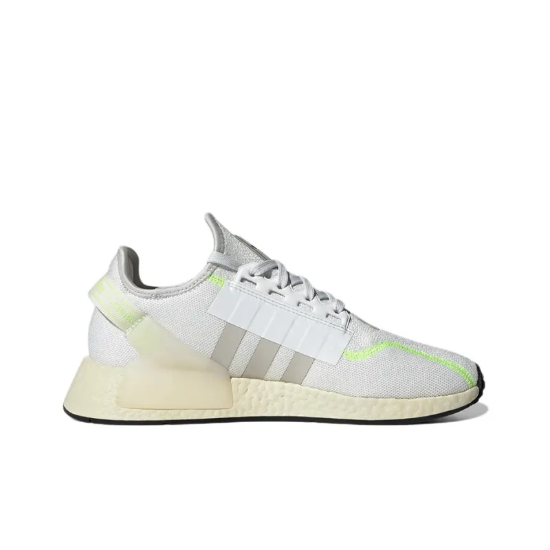Adidas Originals Nmd R1 V2 Crystal White Signal Green-1