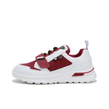 PRADA Casual Shoes Men Low-Top White Purple