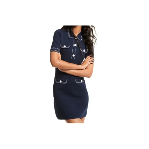 MICHAEL KORS Short-Sleeved Dresses Women's Dark Blue