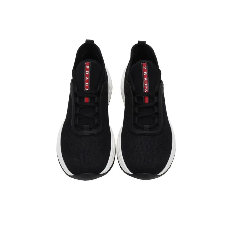 PRADA America's Cup Sneakers 'Black Neoprene'-3