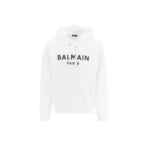 BALMAIN Sweatshirts Men White