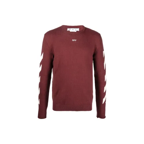 OFF-WHITE FW22 Sweaters Men Red