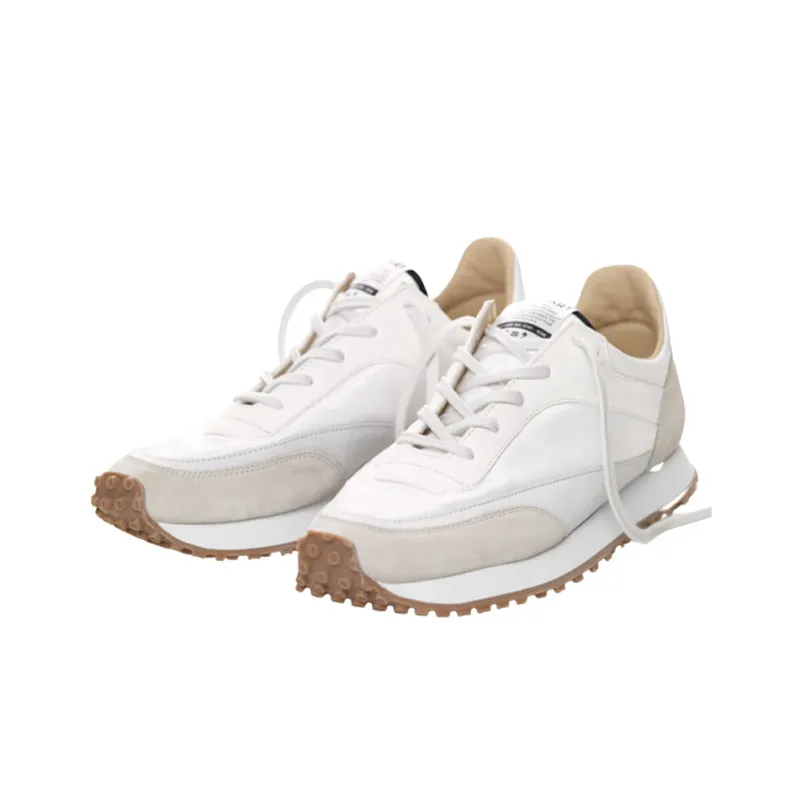 SPALWART Tempo Low Low-Top Casual Shoes Unisex White Light Brown-0
