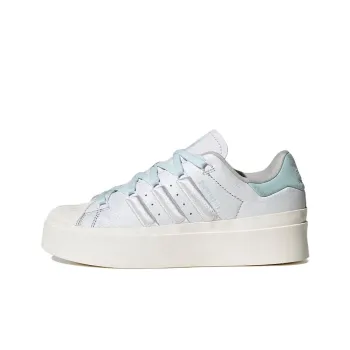 Superstar Women's Adidas Originals Bonega 'White Almost Blue'