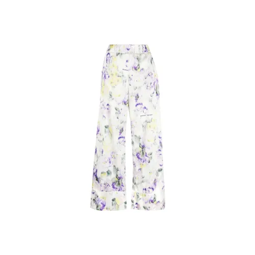 OFF-WHITE Floral-print Palazzo Pants