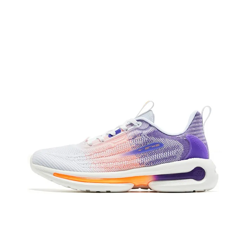 Erke Bounce Low-Top Running Shoes Women's Purple-0