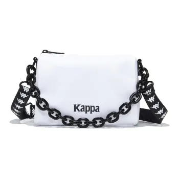 Kappa Nylon Mahjong Bag With Chain Handbag Shoulder Bag Regular Women's Korean White