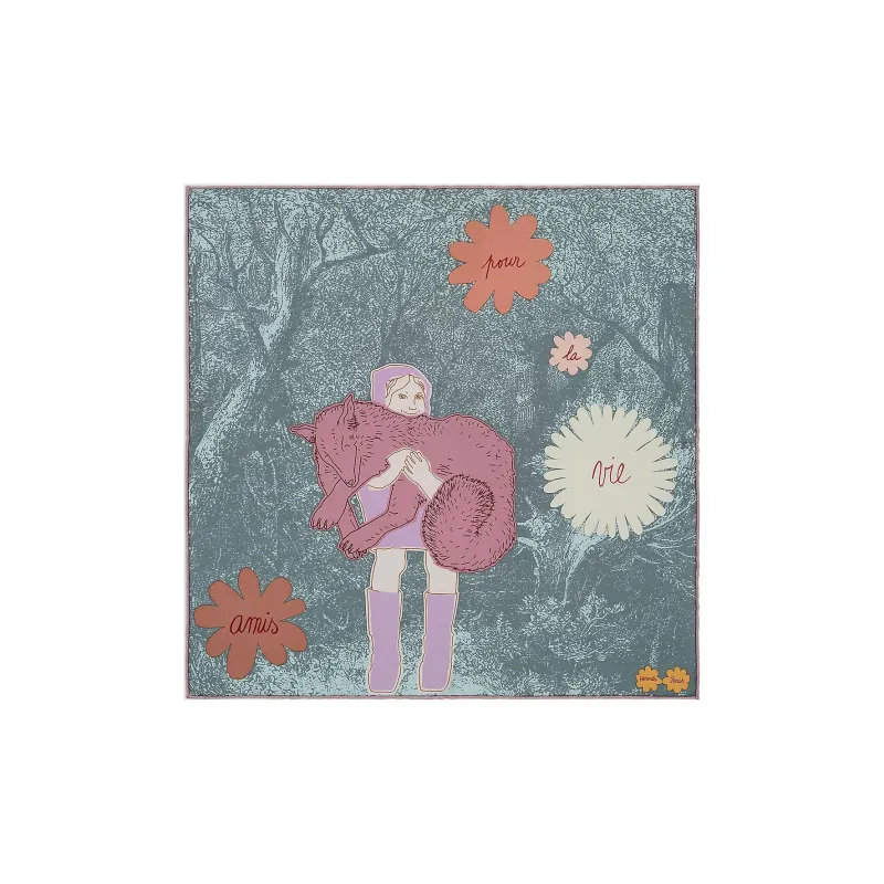 HERMES Silk Scarves Women's Multicolor-0