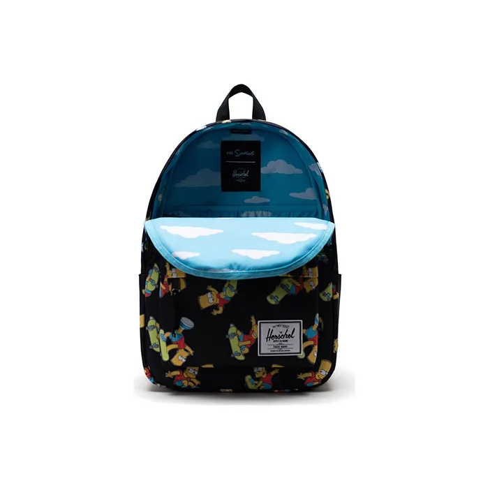 Herschel Simpsons Collaboration Backpack Extra Large Unisex Black-2