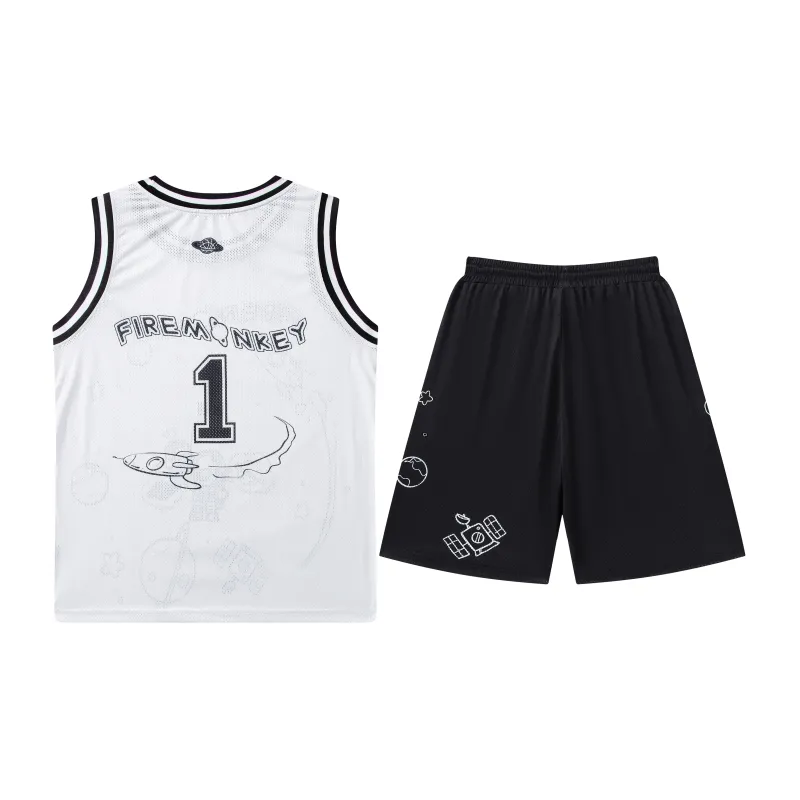 FireMonkey Astronaut Collection Basketball Suit Unisex-37