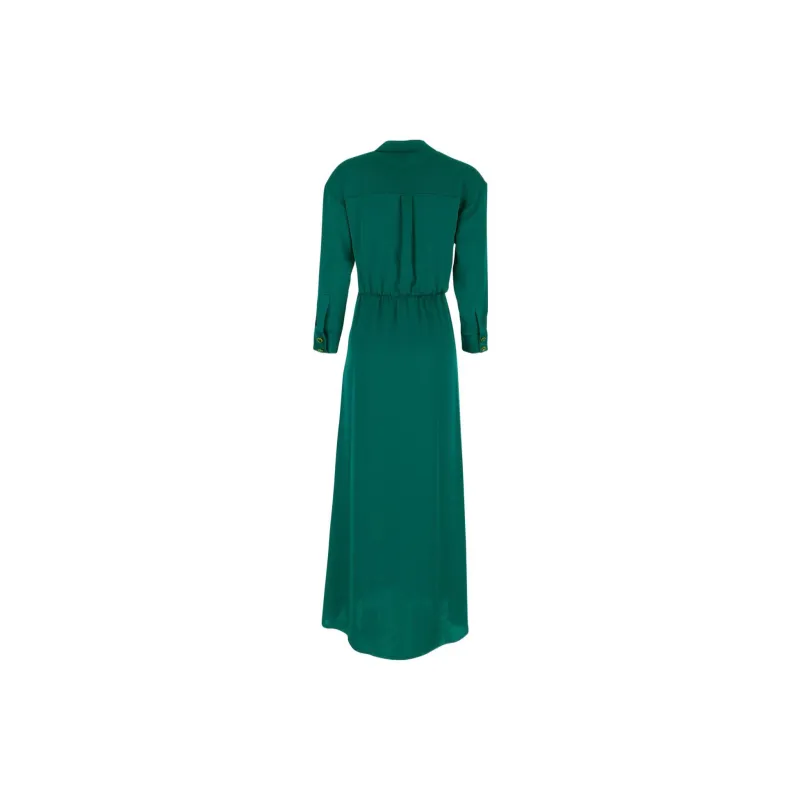 PINKO Long-Sleeved Dresses Women's Green-1
