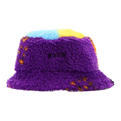 MSGM Bucket Hats Unisex Multicolor