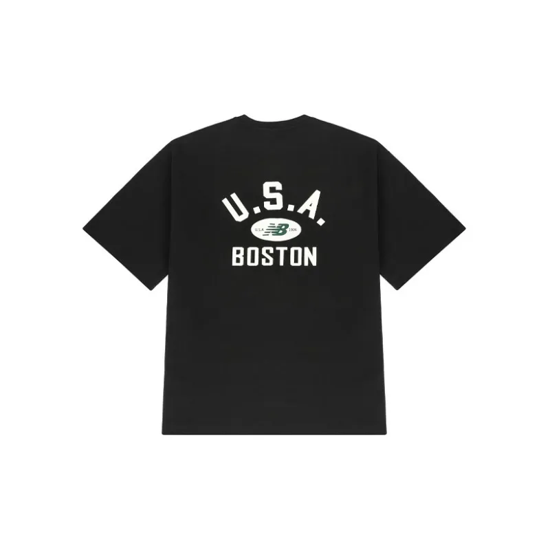 New Balance SS22 T Shirt Men's Black-1