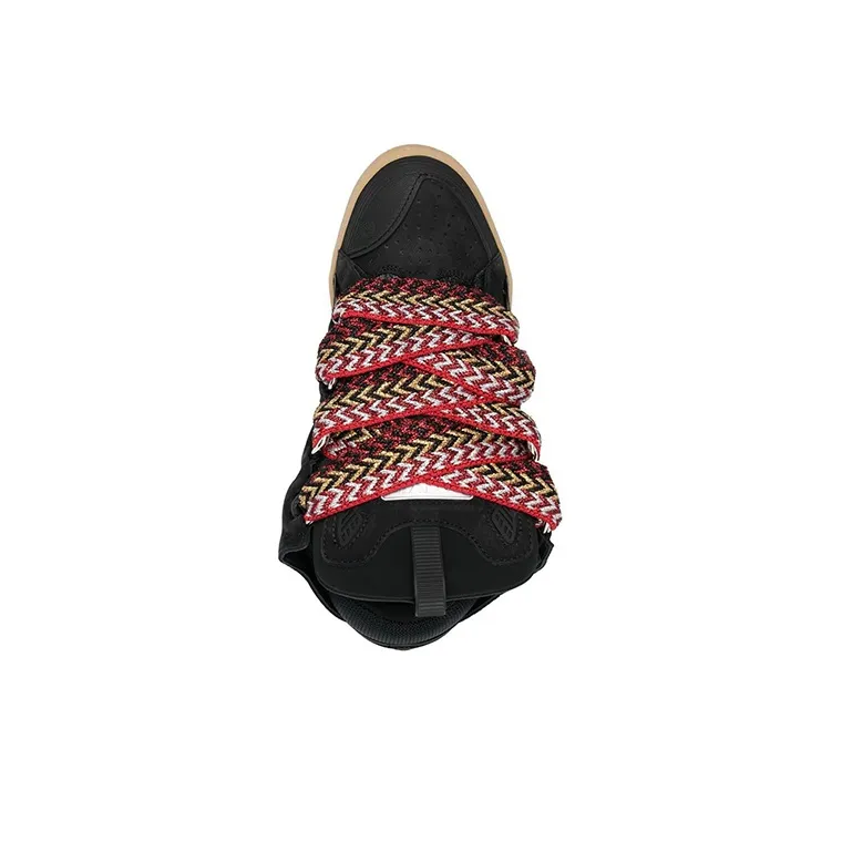Lanvin Leather Curb Black Gum-3
