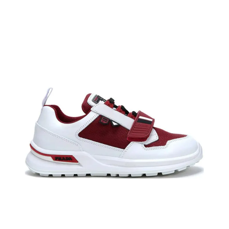 PRADA Casual Shoes Men Low-Top White Purple-1