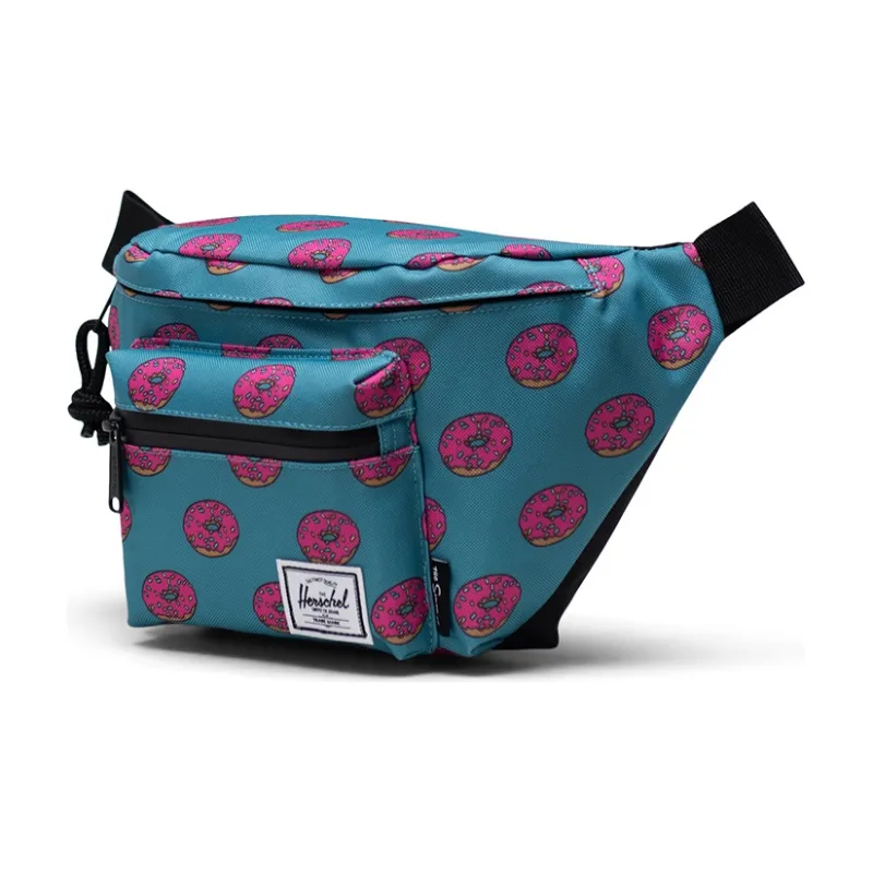 Herschel Polyester Crossbody Bag Cell Phone Pouch Fanny Pack Unisex Seventeen Blue-1