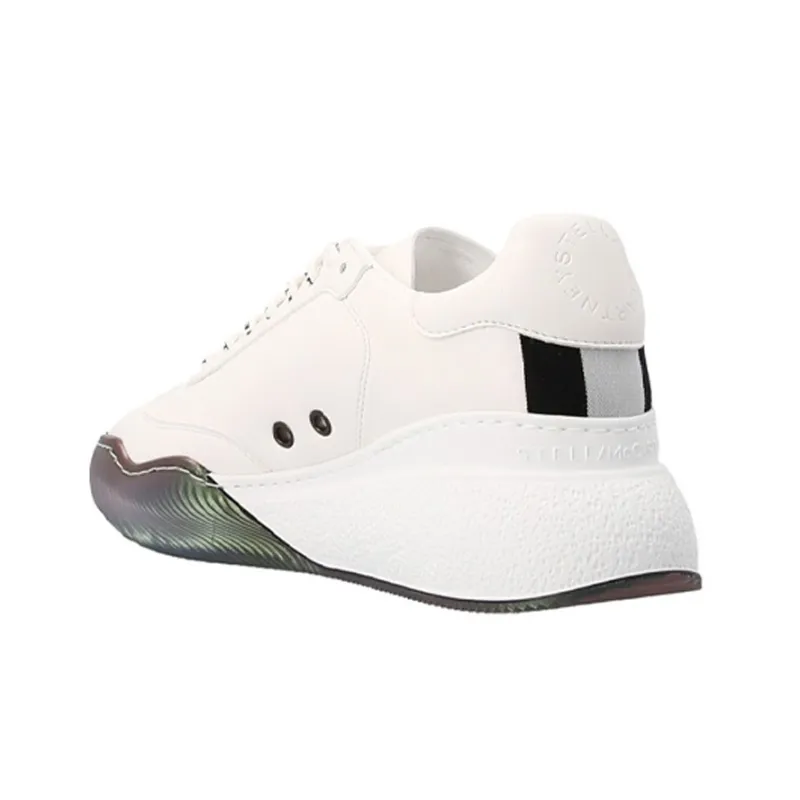 Stella McCartney Cushioning Low Top Sports Casual Shoes Women's White-2