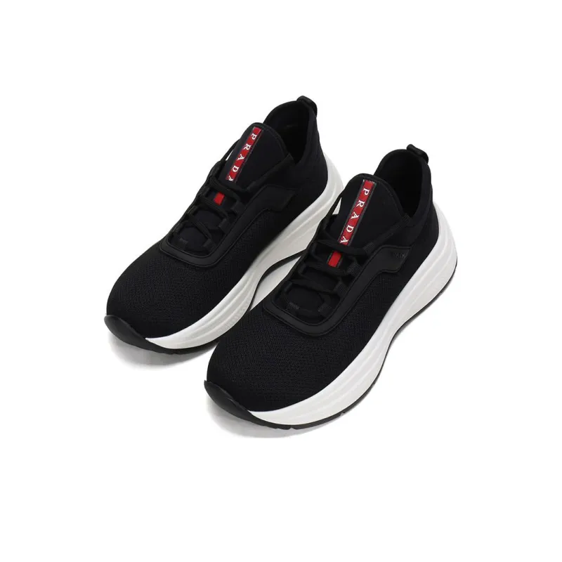 PRADA America's Cup Sneakers 'Black Neoprene'-2