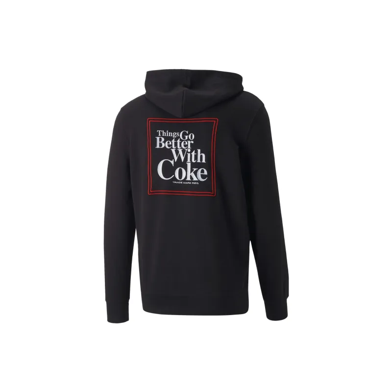 PUMA X Coca Cola Sweatshirts Men Black-1