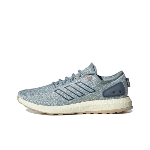 Adidas Pure Boost 2017 Running Shoes Unisex Low-Top Blue/White