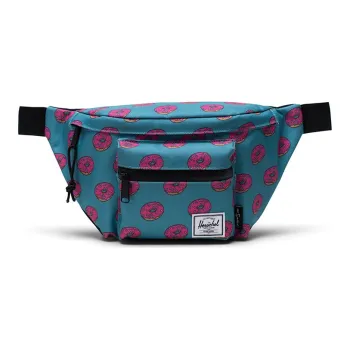 Herschel Polyester Crossbody Bag Cell Phone Pouch Fanny Pack Unisex Seventeen Blue