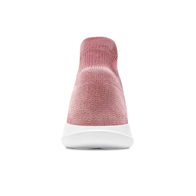 Skechers GO WALK Series Cushioning Anti-Slip Wear-Resistant Breathability Mid-Top Casual Shoes Women's Pink-3