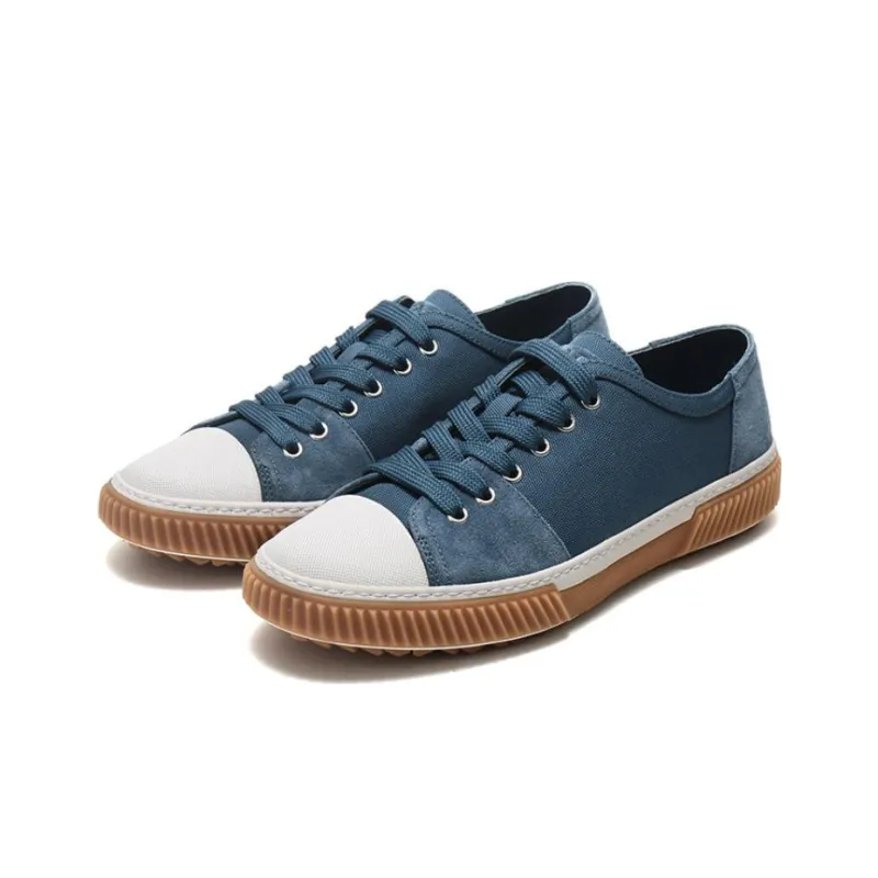 PRADA Stylish Skateboarding Shoes Men's Interstellar Blue-2