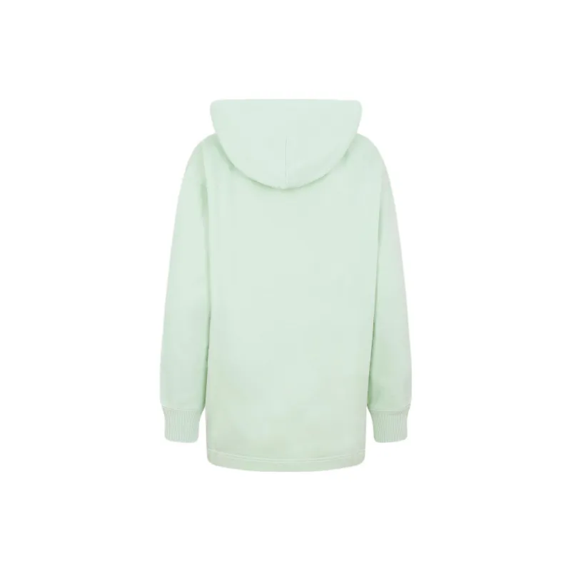 Acne Studios Stamped Logo Hoodied Sweatshirt Pastel Green-1