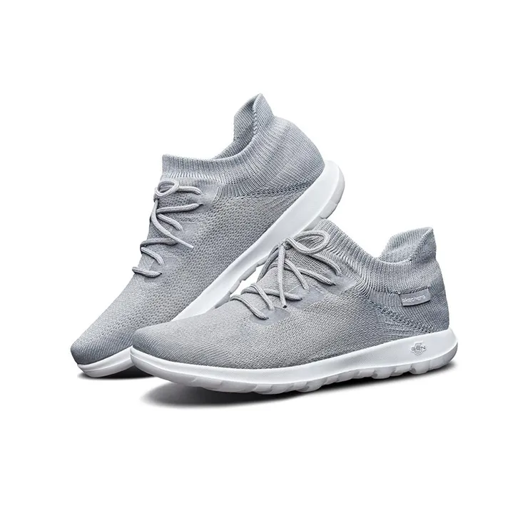 Skechers GO WALK Lite Cushioning Anti-Slip Wear-Resistant Breathability Low-Top Casual Shoes Women's Gray-2