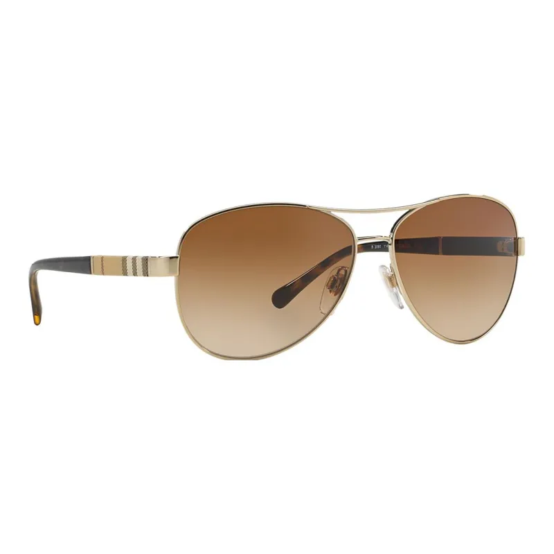 Burberry Check Print Sunglasses-1