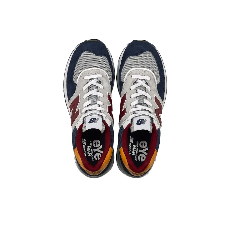 New Balance X Junya Watanabe Man 574 Legacy 'Navy Burgundy'-2