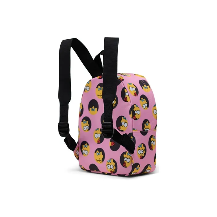 Herschel Simpsons Collaboration Backpack Unisex Classic Mini Pink-3