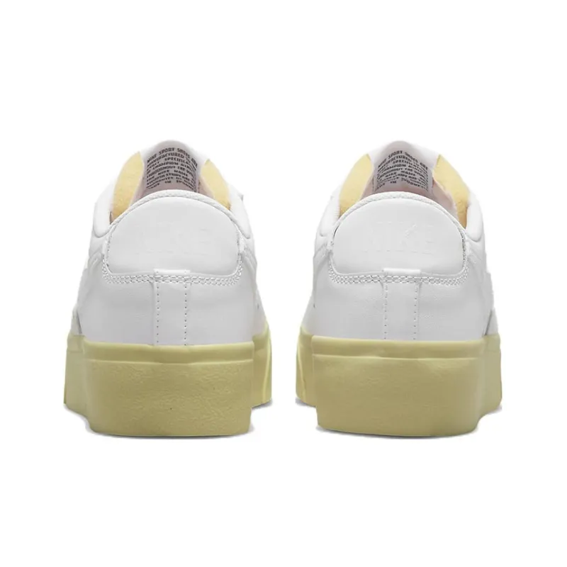 Nike Blazer Low Platform White Lemon Wash Women's-4