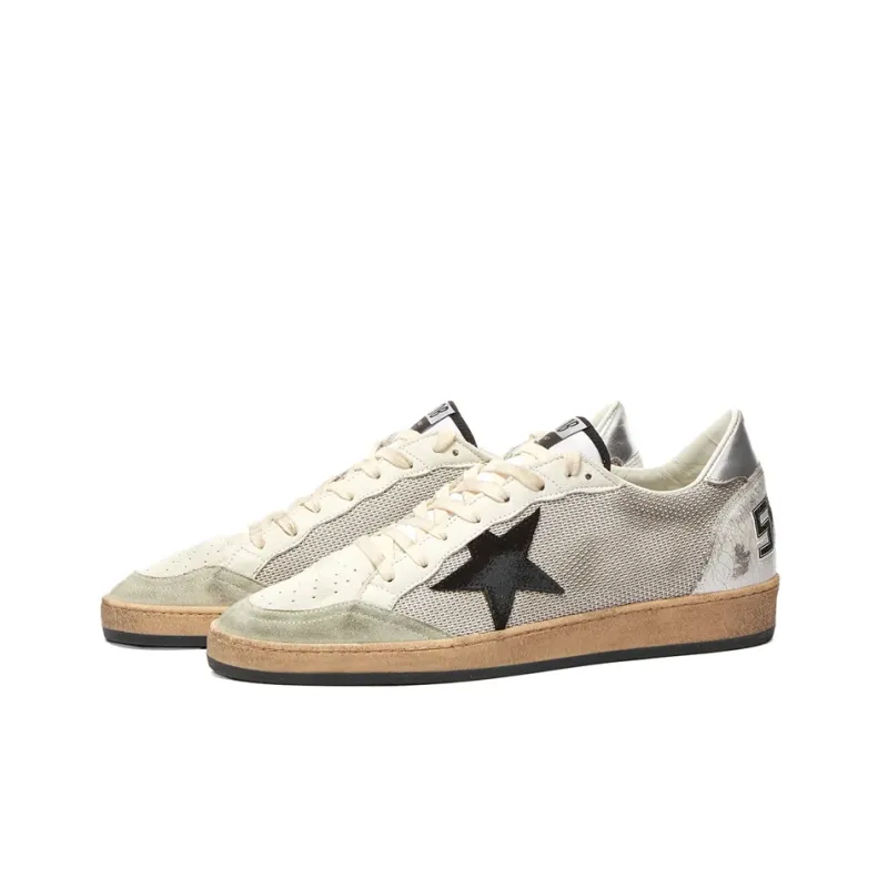 Golden Goose Ball Star Light Silver Black-2