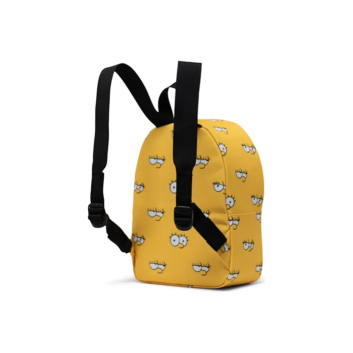 Herschel Simpsons Collaboration Polyester Backpack Unisex Classic Mini Yellow-1
