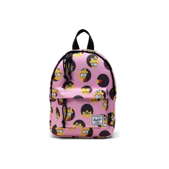 Herschel Simpsons Collaboration Backpack Unisex Classic Mini Pink
