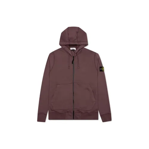 STONE ISLAND Sweatshirts Men Burgundy