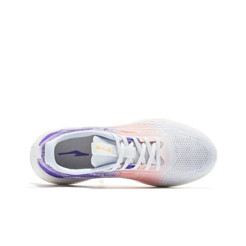 Erke Bounce Low-Top Running Shoes Women's Purple-2