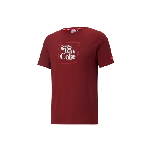 PUMA X Coca-Cola T-Shirts Men Red