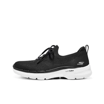 Skechers Go Walk 6 Hyper Burst 'Black White' Women's