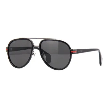 GUCCI Acetate Aviator Sunglasses