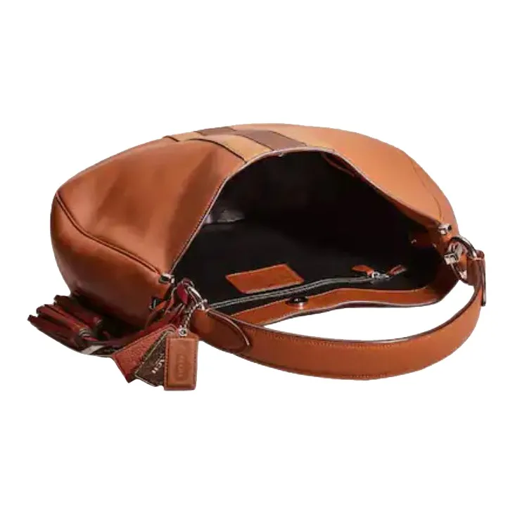 COACH Mae Glove Tanning Handbag, Shoulder Bag, Crossbody Bag Tubas Women's Brown-2
