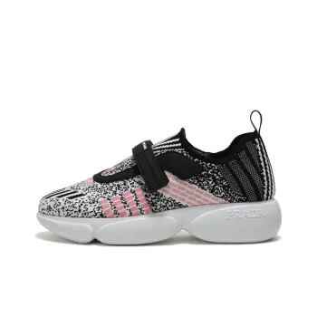 PRADA Cloudbust Breathable Low Top Sports Casual Shoes Women's Pink White