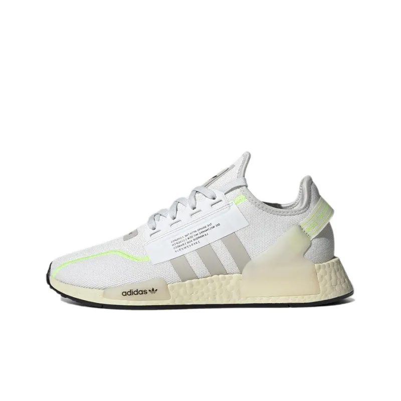 Adidas Originals Nmd R1 V2 Crystal White Signal Green-0