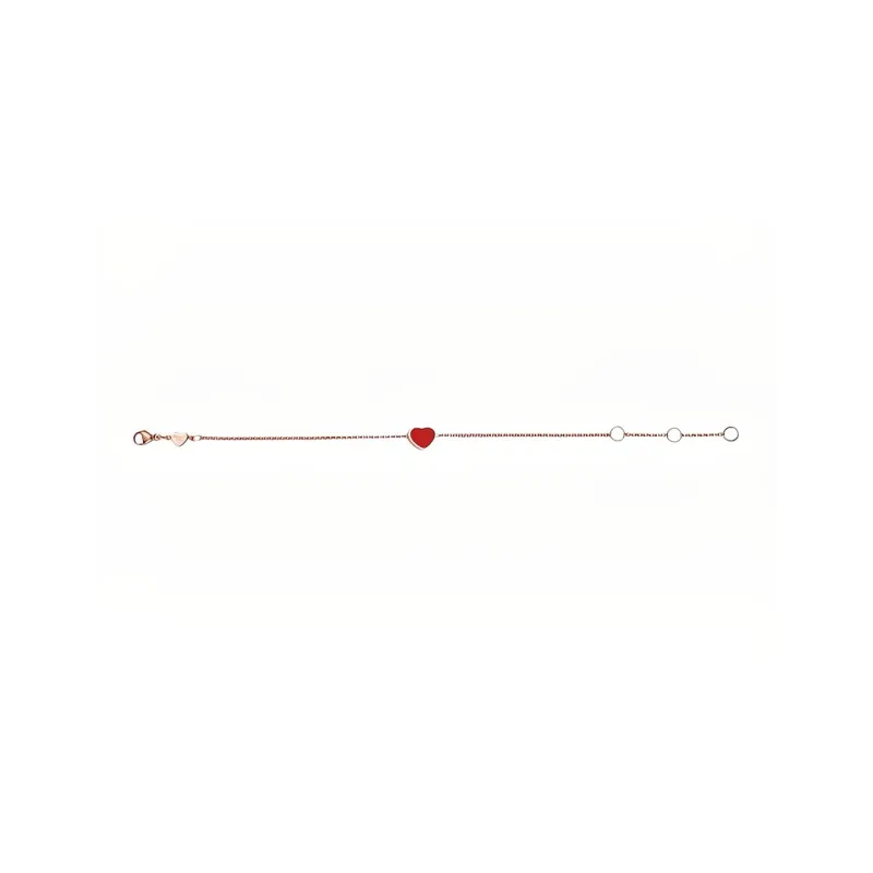 Chopard 18kt Rose Gold My Happy Heart Carnelian Bracelet-1