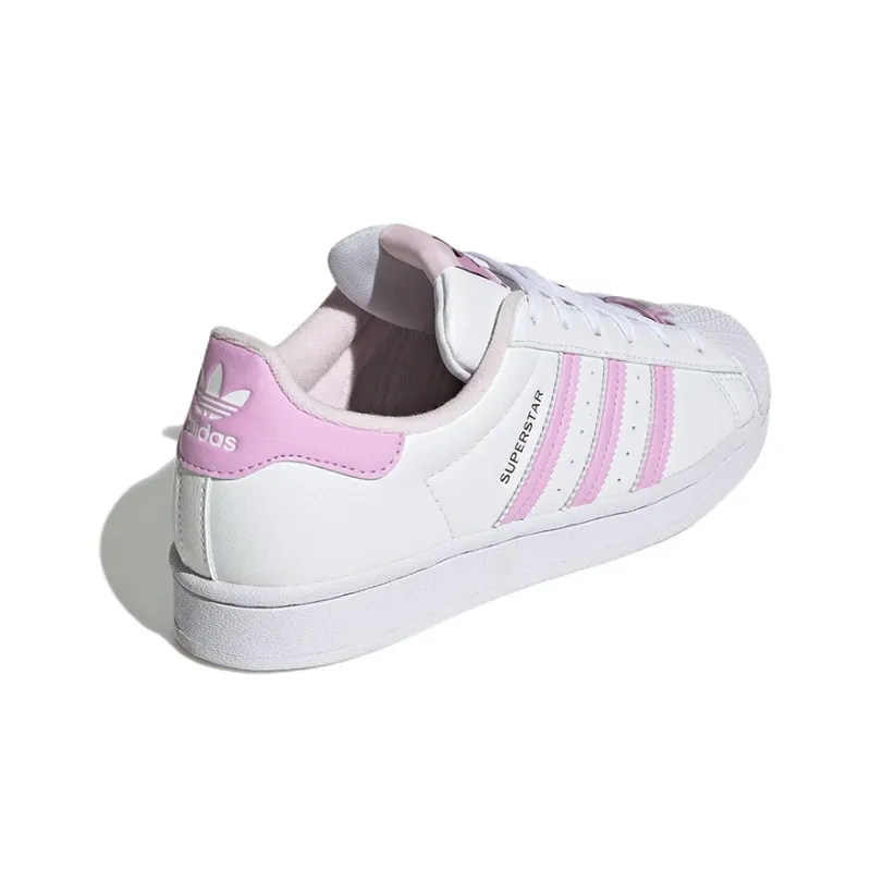Adidas Superstar Her Vegan 'White / Bliss Lilac' Women's-3
