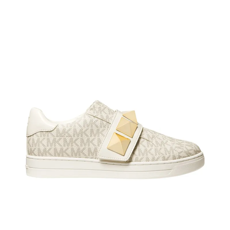 MICHAEL KORS Kenna Stylish Skateboarding Shoes Women's Ecru-1