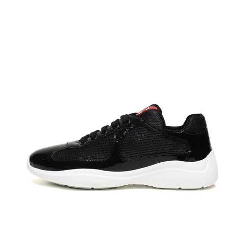 PRADA Lifestyle Shoes Women's Low-Top Black