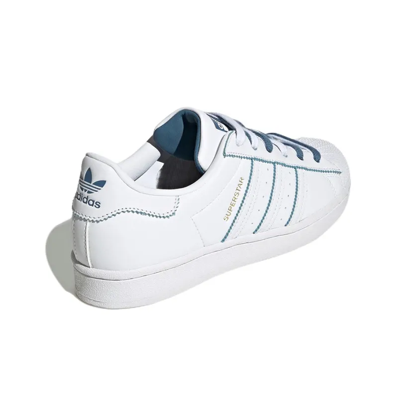 Adidas Originals Superstar 'White Altered Blue' Women's-3